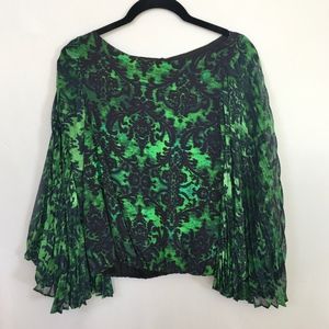 ALICE & OLIVIA BATWING BLOUSE NWT